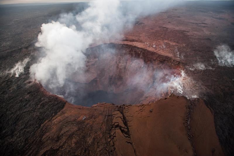 Las espectaculares imágenes que deja la erupción del volcán Kilauea