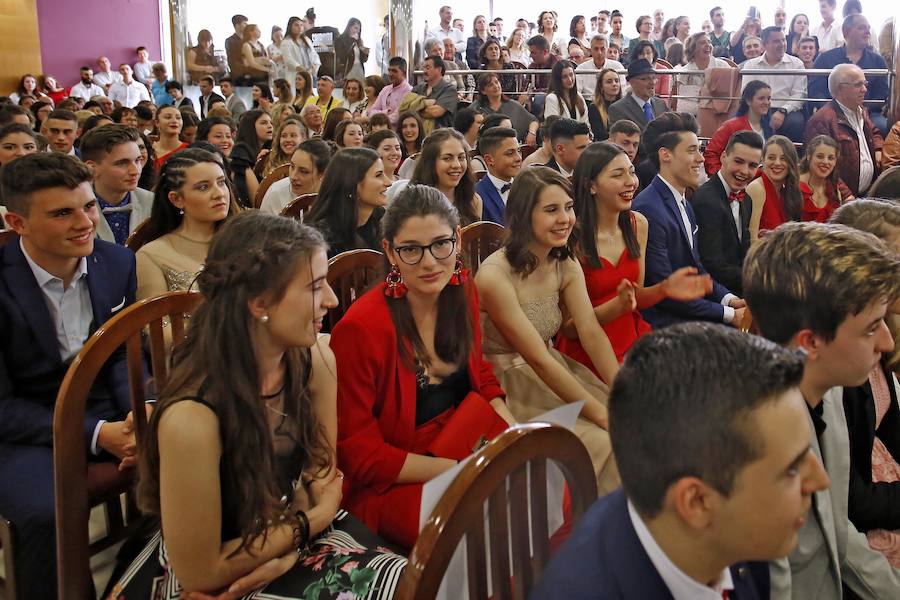 Graduación de los alumnos del IES Padre Feijoo