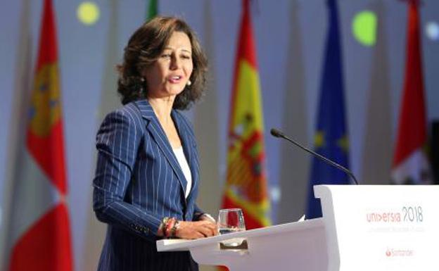 Ana Botín: «Hace diez años diría que no era feminista, hoy le digo que sí»