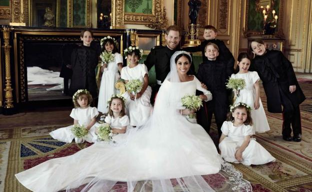 Los duques de Sussex publican tres fotografías oficiales de su boda