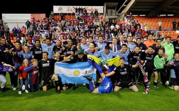 El Huesca sube a Primera División