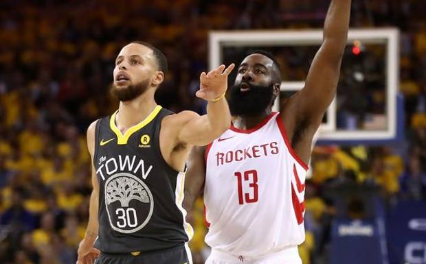 Harden lidera la remontada de los Rockets para empatar la final del Oeste