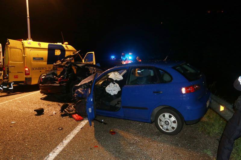 Grave accidente en Blimea