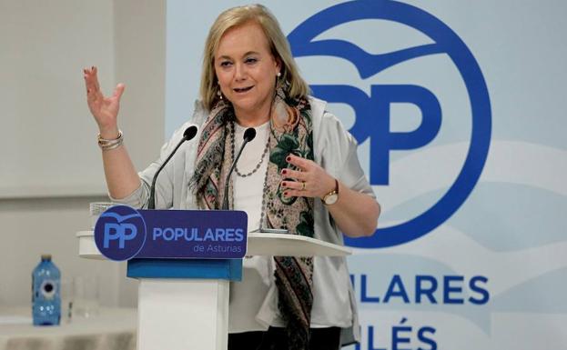 Mercedes Fernández teme «acontecimientos escalofriantes» si prospera la moción