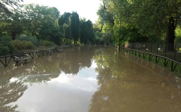 Las precipitaciones más fuertes de España se concentraron en Gijón