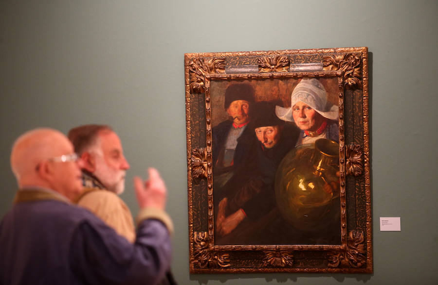 Inauguración de la muestra pictórica 'Rural' en Oviedo