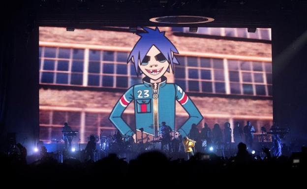 Gorillaz pone el broche de oro a una jornada del Sónar marcada por el éxito de Rosalía