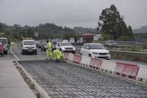 Tráfico fluido en la 'Y' en la segunda jornada de obras
