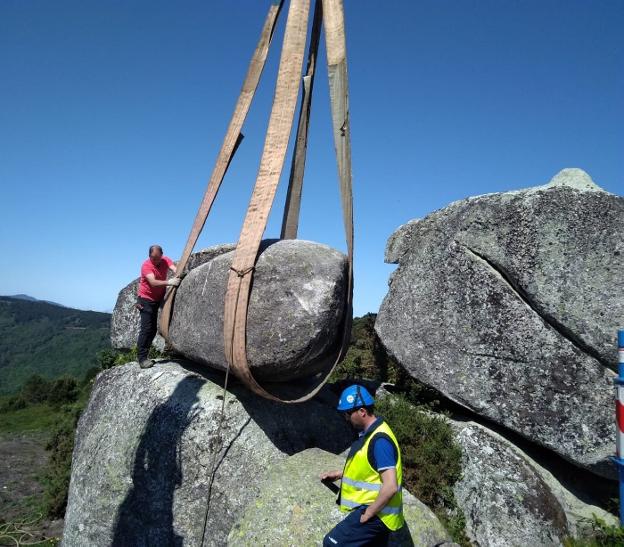 Boal recupera el Penedo Aballón