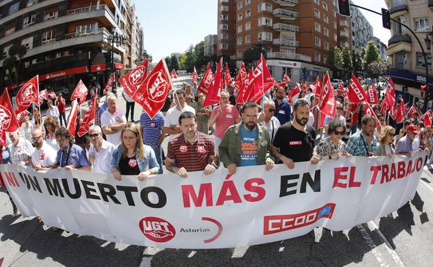 Sindicatos piden al Gobierno «mayor sensibilidad» hacia la seguridad laboral