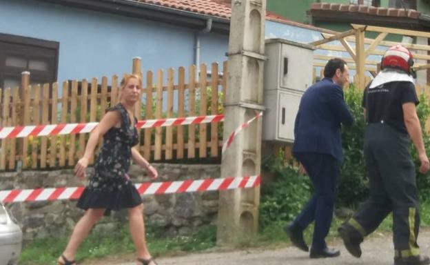 La alcaldesa de Lena cree que no hay heridos en el desprendimiento de La Cortina