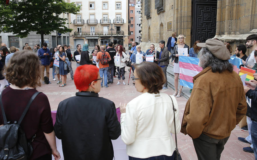 Concentración de apoyo a Berta Rozada