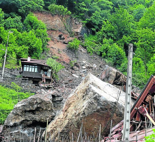 «En La Cortina, hay un antes y un después del argayo»