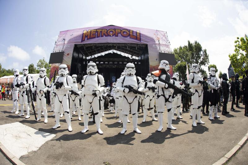 Gran desfile de 'Star Wars' para despedir Metrópoli