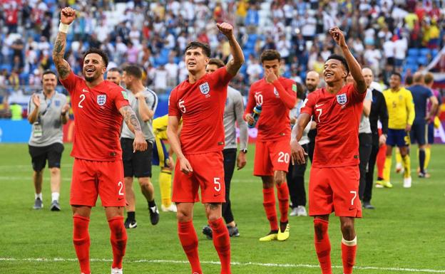 Inglaterra es la semifinalista con más distancia recorrida en desplazamientos