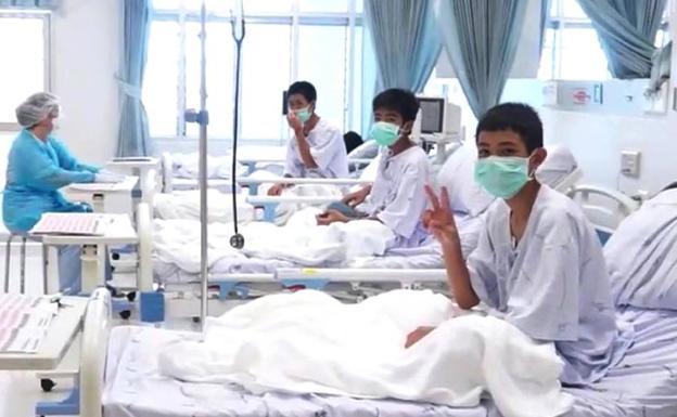 Los niños de Tailandia fueron sedados para evitar el pánico durante el rescate
