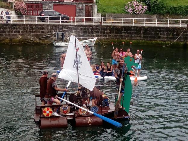 La carrilana vikinga sedujo al puerto de Viavélez