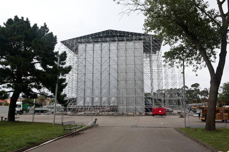 El recinto del Gijón Life cobra vida