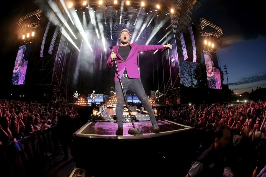 Dani Martín brilla en Gijón