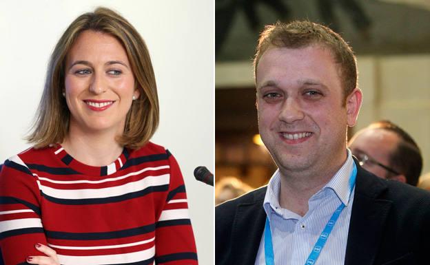 Los asturianos Reyes Fernández Hurlé y Pablo Álvarez-Pire, en la dirección de Pablo Casado