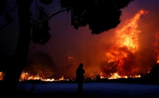 Al menos 20 muertos en los incendios en Grecia