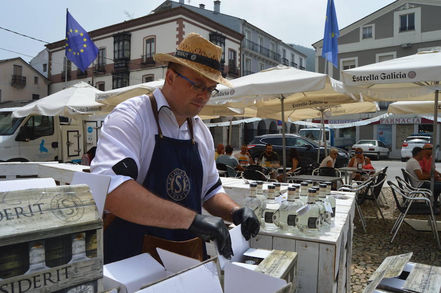 Vegadeo elabora el gintónic más grande del mundo