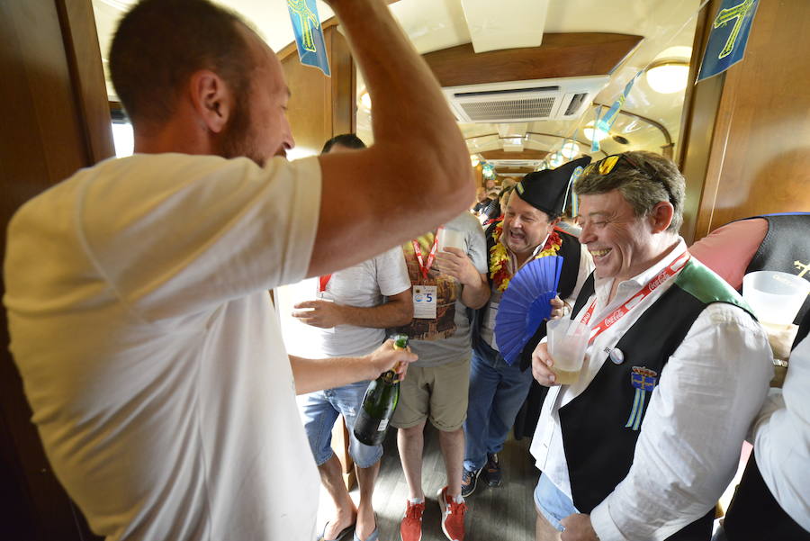 Sin sitio para el aburrimiento en el tren del Sella