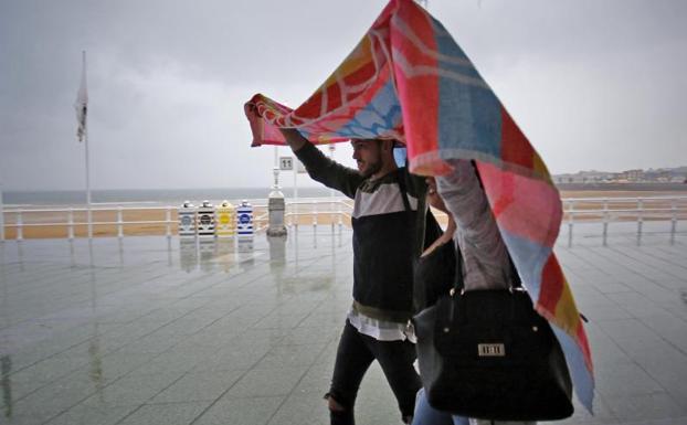 Asturias, en alerta por fuertes lluvias