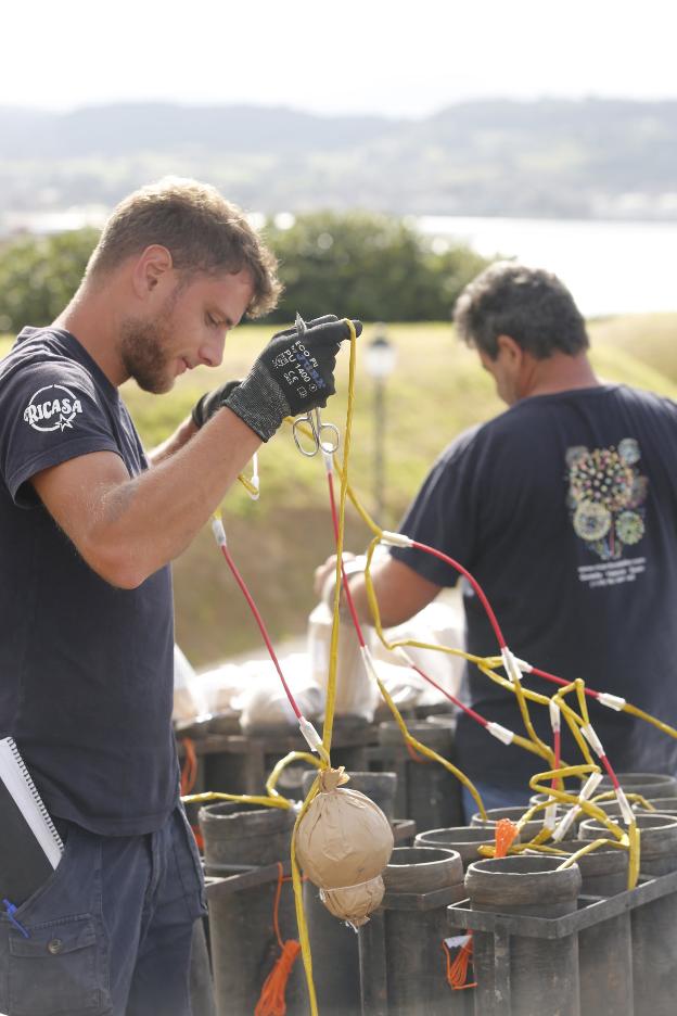 1.600 kilos de pólvora para la noche de los Fuegos más 'grandona'