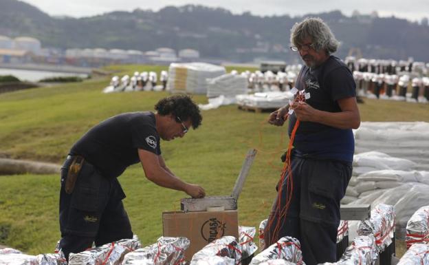 Los mejores lugares para seguir los Fuegos de la Semana Grande de Gijón