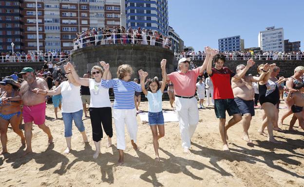 Danza Prima y pólvora para despedir las fiestas de Begoña