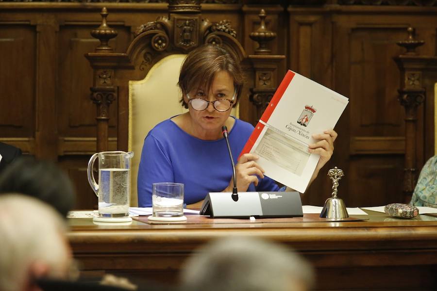 Pleno del Ayuntamiento de Gijón sobre el 'caso Enredadera'