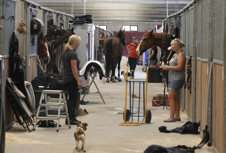 Últimos preparativos para el CSIO 2018