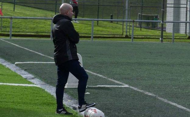 Pedro Arboleya: «El domingo será la fiesta del fútbol femenino y espero que haya muy buen ambiente y una grada llena de gente»