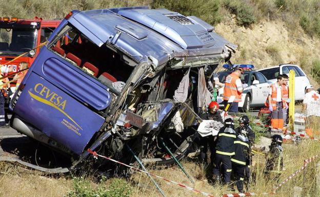 Los 20 accidentes de autobús más graves de este siglo en España