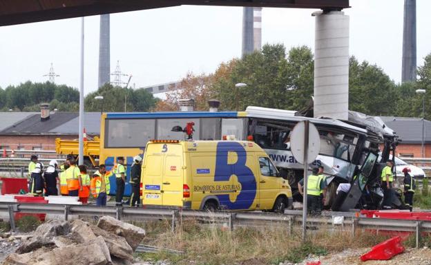 «Hubo un volantazo y un ruido como de un reventón»