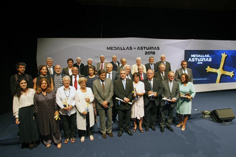 Asturias entrega sus medallas