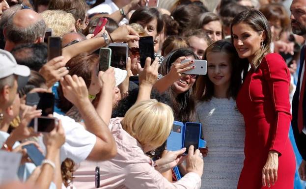 Asturias recibe con los brazos abiertos a su Princesa