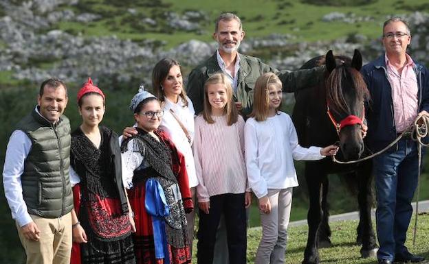 «Fue una enorme emoción ver a los Reyes y sus hijas llegar a Covadonga»