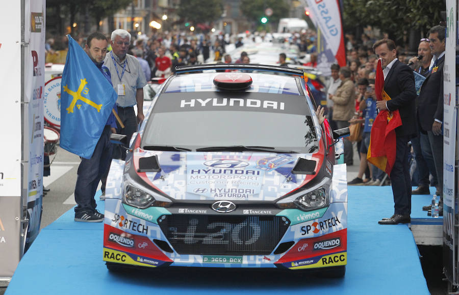 Comienza el 55º Rally Princesa de Asturias