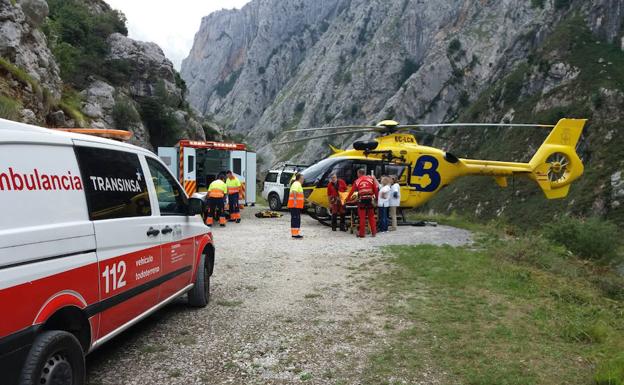 Encuentran el cadáver de un montañero desaparecido este sábado en Cabrales cuando hacía una ruta