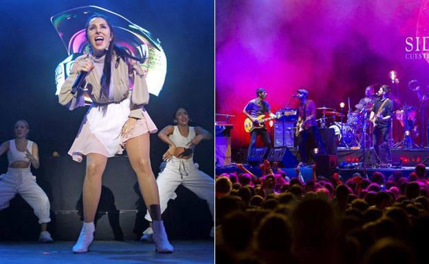 Sidecars y 'La Mala' animan la noche de San Mateo en Oviedo