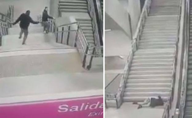 Las prisas, el metro, las escaleras y....