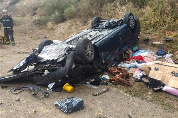 Fallece un avilesino tras salirse de la vía en la autopista del Huerna