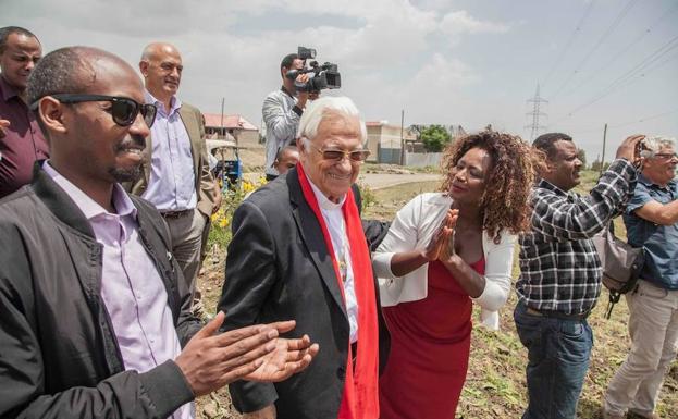 El padre Ángel inaugura una maternidad en Etiopía