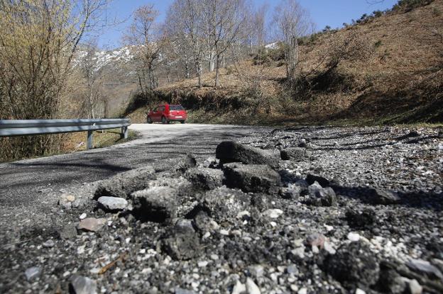 La obra de la carretera de Infiesto a Caso restringirá el tráfico más de dos años