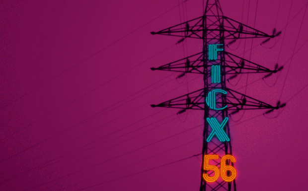 Una torreta eléctrica de La Camocha inspira el cartel del FICX 2018