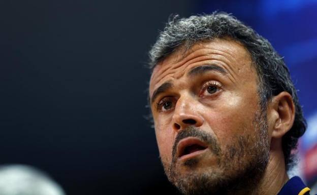 Luis Enrique: «Está mal que yo lo diga, pero en el descanso he estado maravilloso»
