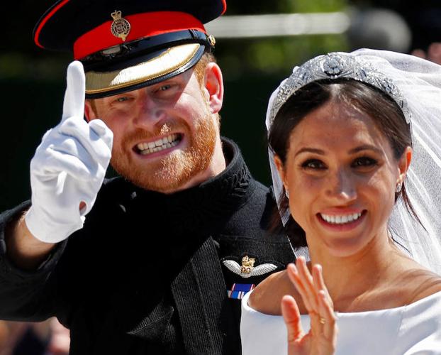 El príncipe Harry y Meghan Markle, duques de Sussex, esperan su primer hijo