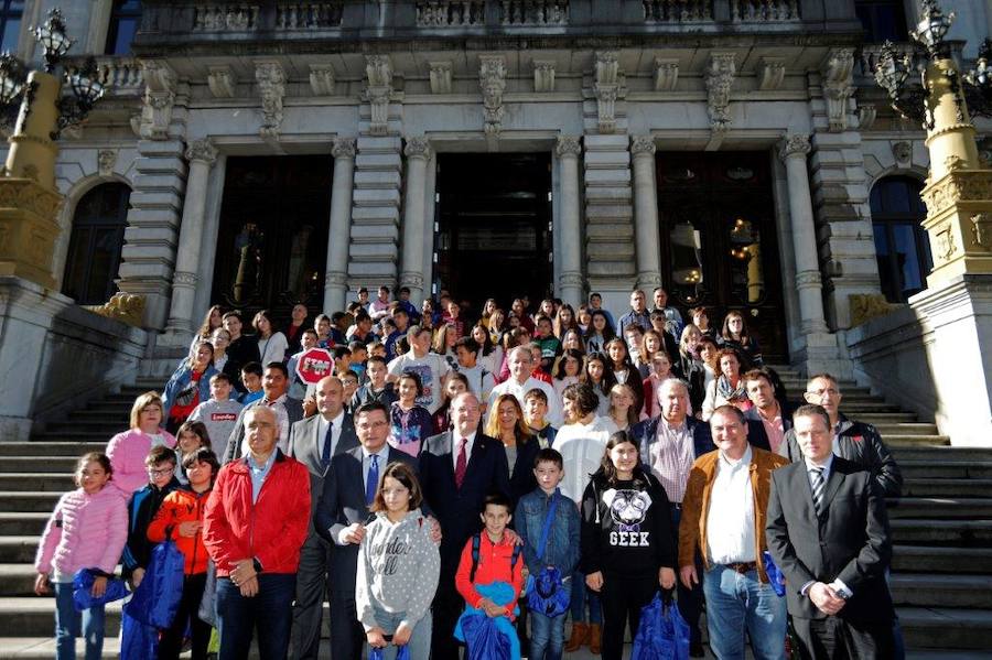 Estudiantes de la comarca Oscos-Eo, protagonistas de un Pleno infantil